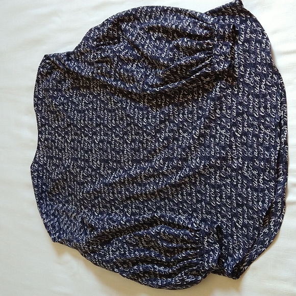 Cabi navy long sleeves tunic blouse size small oversized - Picture 8 of 14